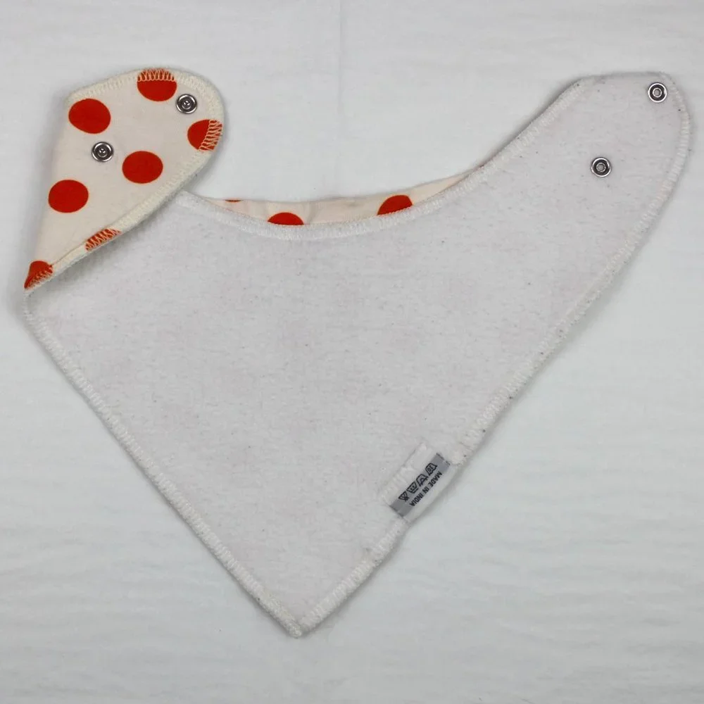 So Peep Lot of 3 Baby Bandana Organic Cotton Bibs
